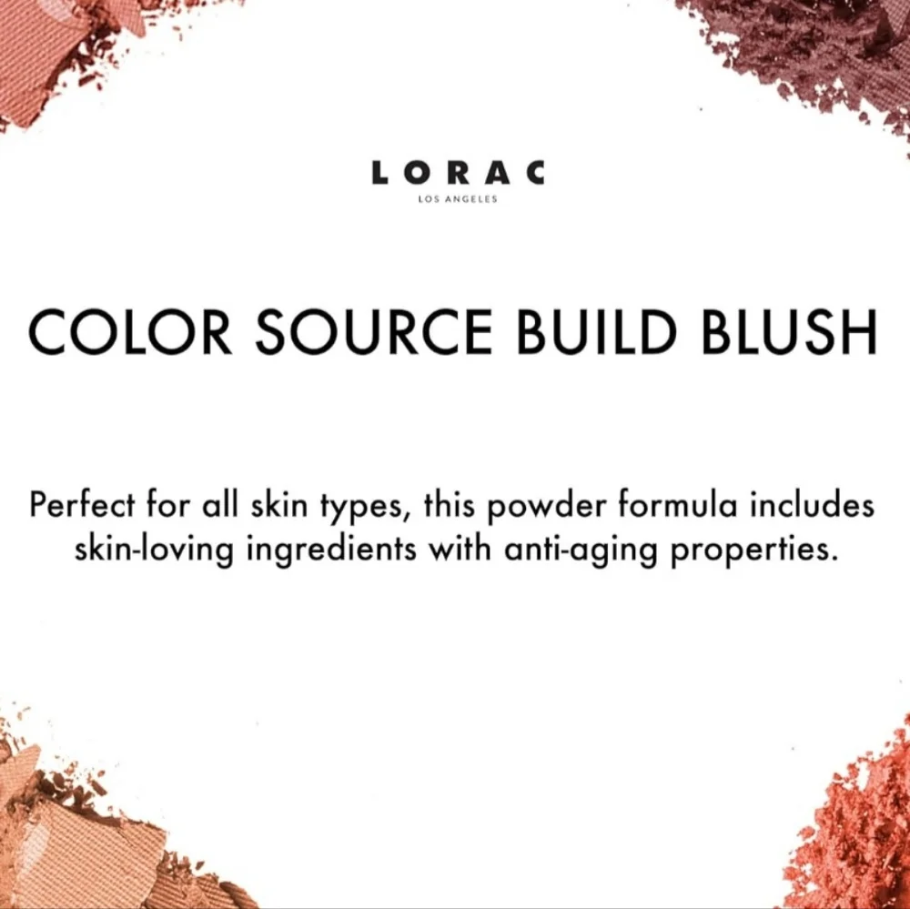 🌺Lorac Technicolor Blush Color Source Buildable Blush Technicolor Matte Coral